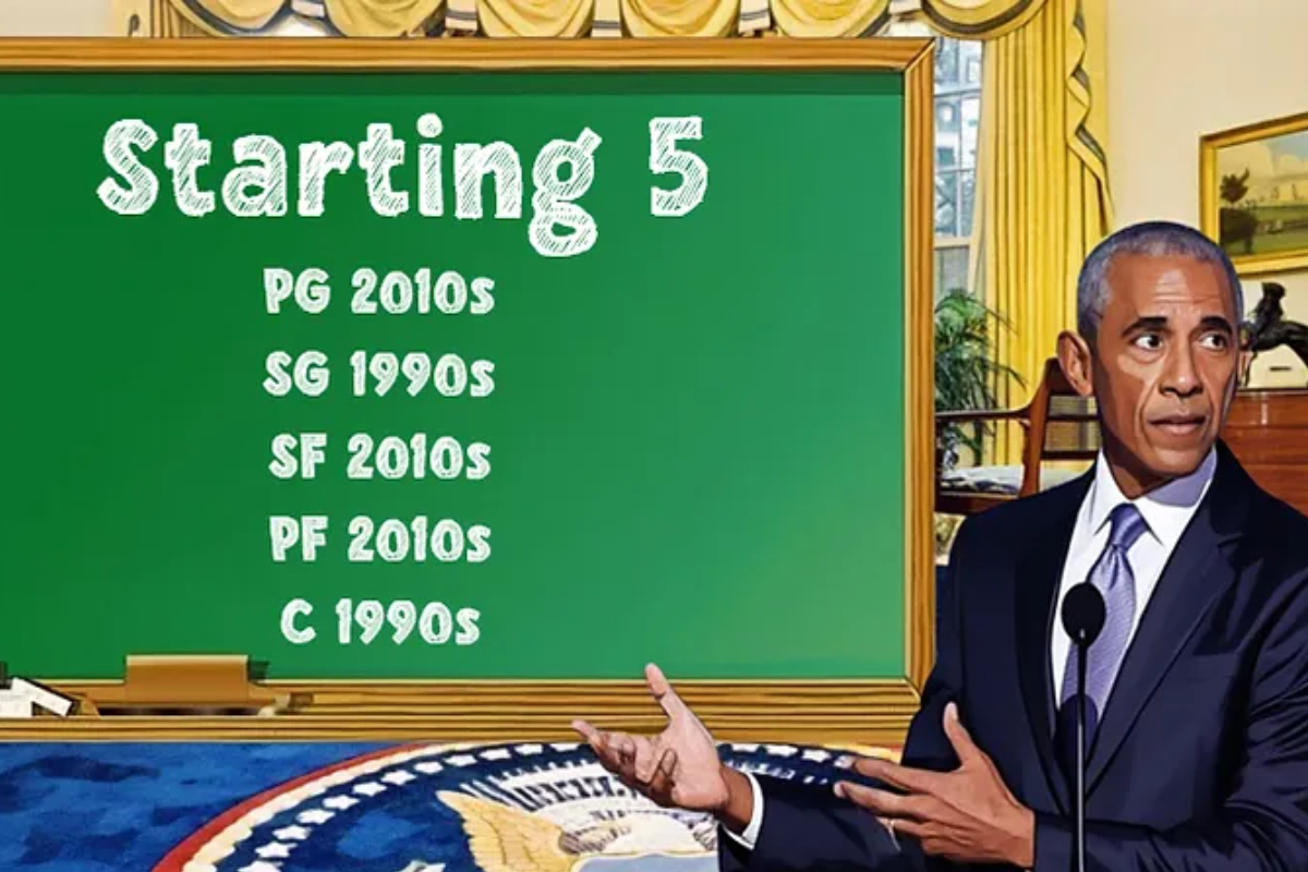 Barack Obama, Starting 5, NBA