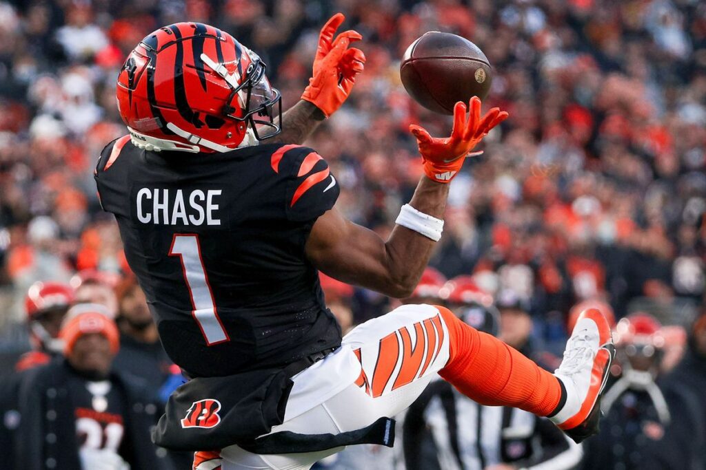 Ja'Marr Chase is making a case for the NFL's number one wide receiver this season.