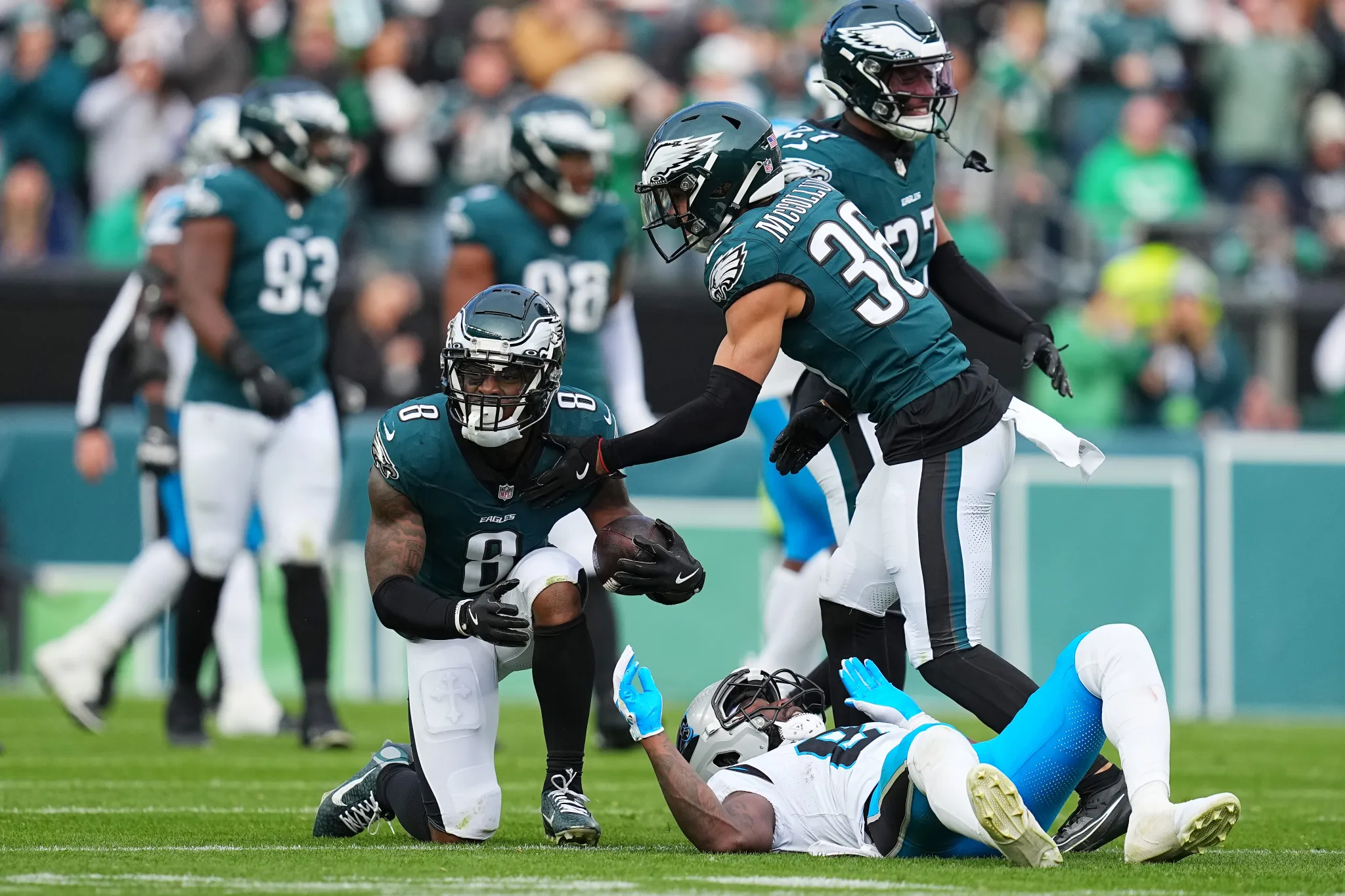 Four Takeaways From Eagles Week 14 Win Vs. Panthers