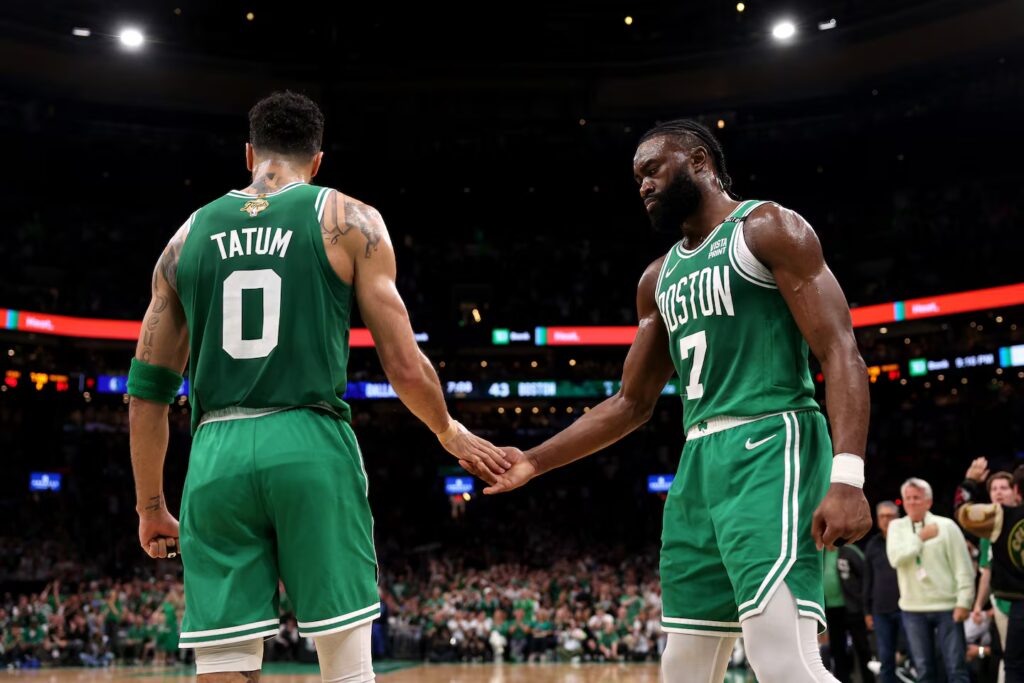 Celtics' Stars Jayson Tatum and Jaylen Brown