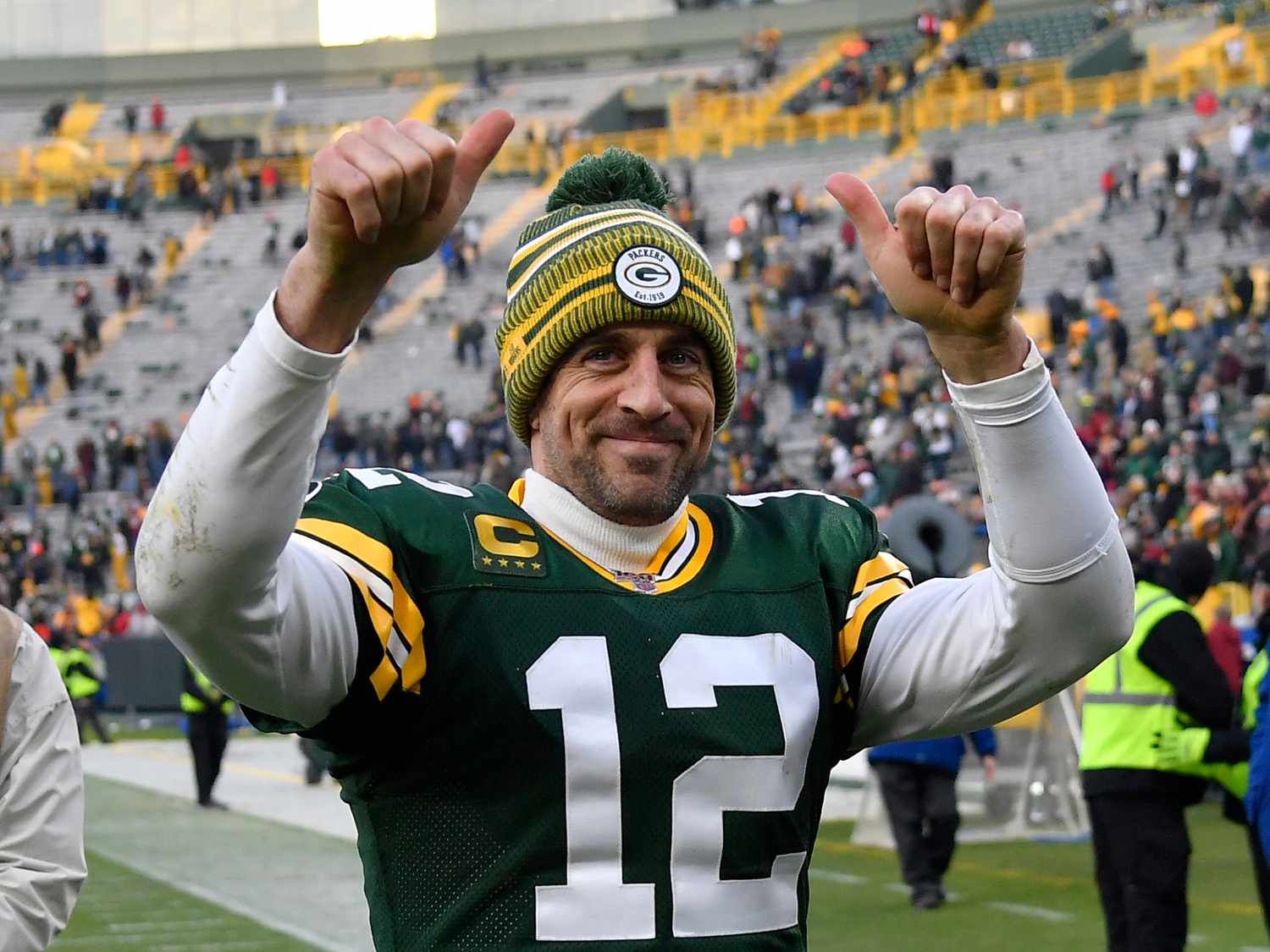 Jets QB Aaron Rodgers