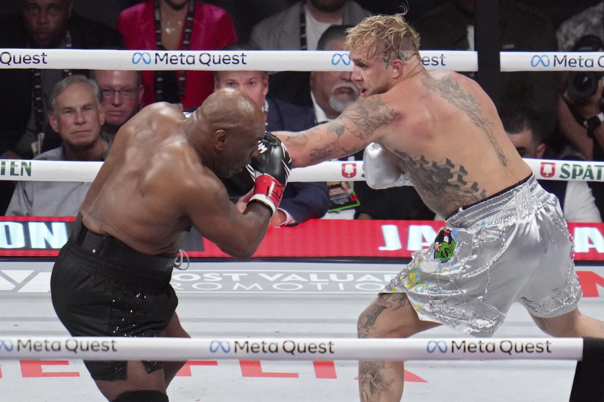 mike tyson, jake paul