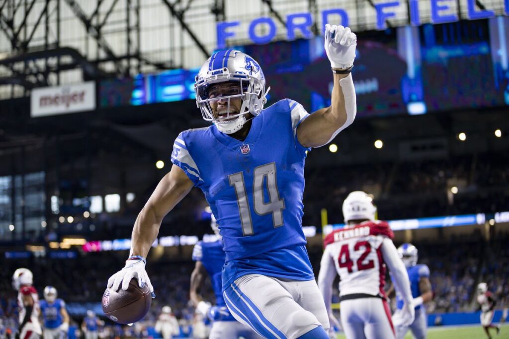 The Lions are the juggernauts of the NFL, and they're having fun on top.