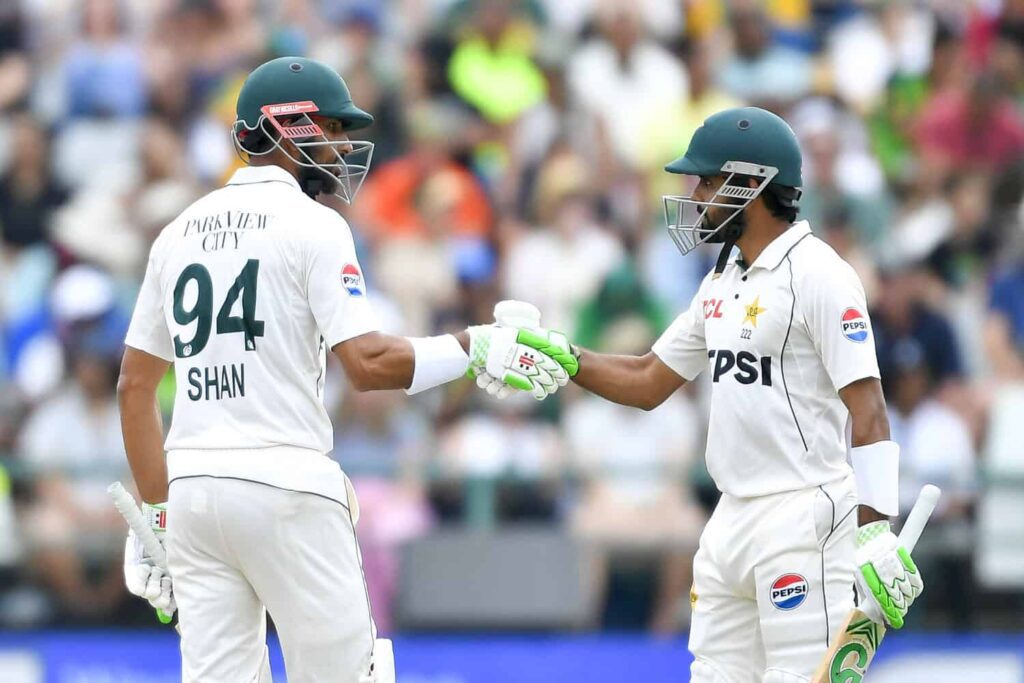 Shan Masood and Babar Azam