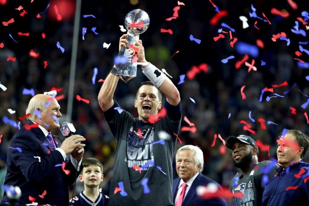 Tom Brady completed the largest comeback in Super Bowl history for his fifth ring.