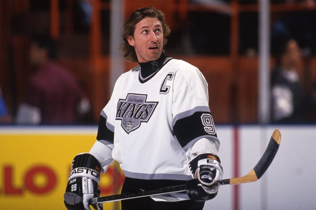 Gretzky currently hold the record that Ovechkin is chasing.