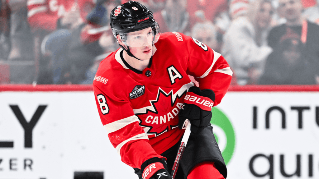 Cale Makar has been one of best defenders for Team Canada.